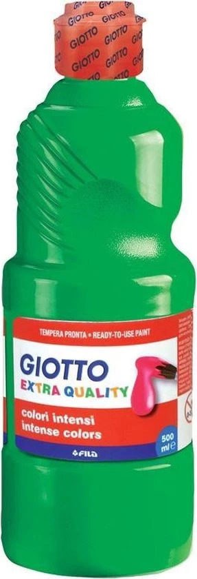Merkloos Giotto Bottle 500 Ml Poster Paint Green 3 Merkloos Giotto Bottle 500 Ml Poster Paint Green