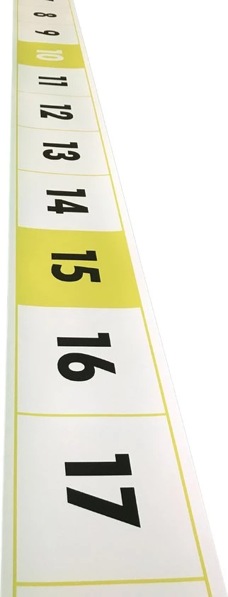 Bijles Juf Laura GETALLENLIJN TOT 20 - 5 Meter Lang - Zijwaarts - Vierkant - Rekenen - Bewegend Leren - Spelend Leren - Voor Binnen En Buiten - Onderwijs 4 Bijles Juf Laura GETALLENLIJN TOT 20 - 5 Meter Lang - Zijwaarts - Vierkant - Rekenen - Bewegend Leren - Spelend Leren - Voor Binnen En Buiten - Onderwijs - Afbeelding 2