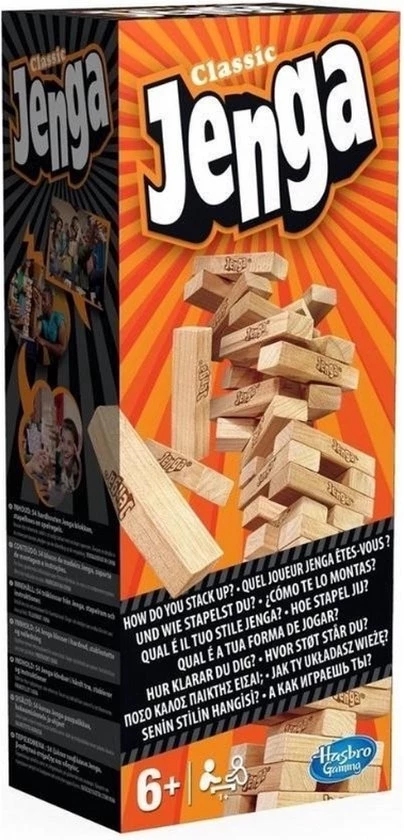 Hasbro Spellenbundel - 2 Stuks - Twister & Jenga 8 Hasbro Spellenbundel - 2 Stuks - Twister & Jenga - Afbeelding 6