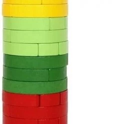 Small Foot Company Wobbling Tower "Round & Coloured"