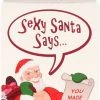 D&F Sexy Santa Says Card -Kinderspellen Verkoopwinkel 456x840