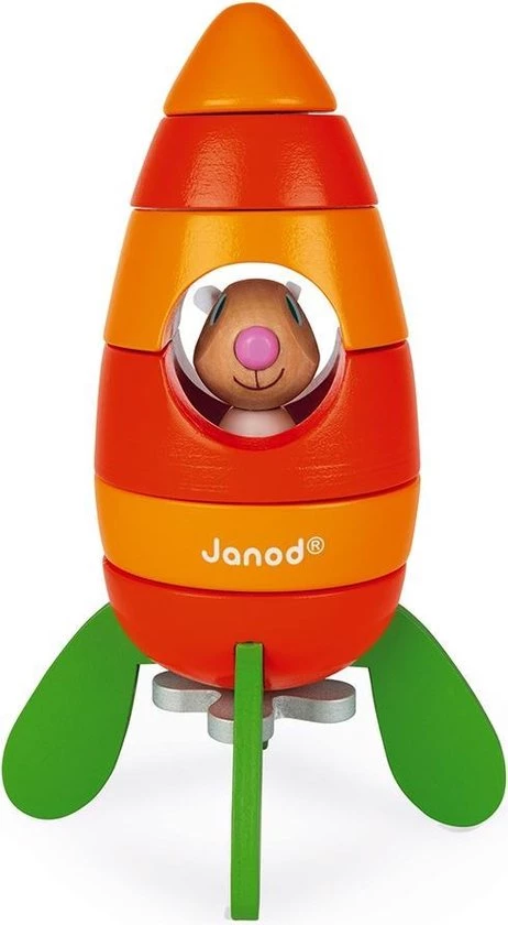 Janod Lapin - Wortelraket 6 Janod Lapin - Wortelraket - Afbeelding 4