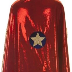 Great Pretenders Reversible Wonder Cape Gold/Red / 5-6 Years -Kinderspellen Verkoopwinkel 497x840