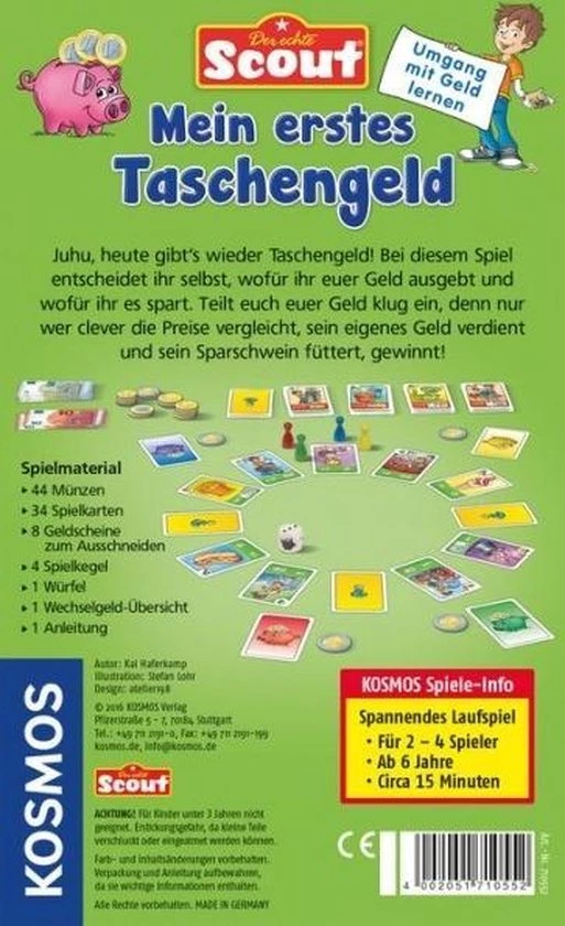 Kosmos 71055 Bordspel Board Game Leren 4 Kosmos 71055 Bordspel Board Game Leren - Afbeelding 2