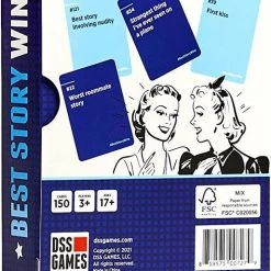 DSS Games Best Story Wins Card Game NIEUW