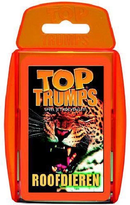 Hasbro Top Trumps Roofdieren Ks 3 Hasbro Top Trumps Roofdieren Ks