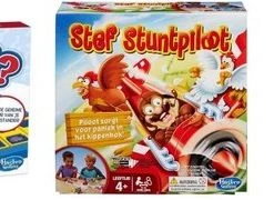 Hasbro Spellenbundel - 3 Stuks - Wie Is Het & Twister & Stef Stuntpiloot