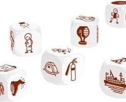 Merkloos Spellenbundel - Dobbelspel - 2 Stuks - Rory's Story Cubes Voyages & Emergency -Kinderspellen Verkoopwinkel 550x200