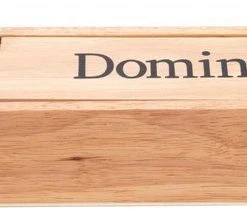 Engelhart Domino Dubbel 6 Junior Hout 5 Cm Wit/zwart -Kinderspellen Verkoopwinkel 550x209