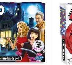Hasbro Spellenbundel - 2 Stuks - Cluedo & Vier Op 'n Rij