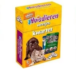 Identity Games Spellenbundel - Kwartet - 3 Stuks - Junglelife Kwartet & Sport Weetjes Kwartet & Huisdieren Kwartet