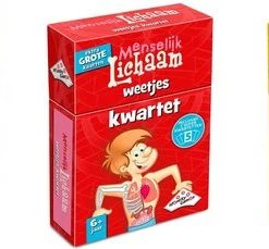 Merkloos Spellenbundel - Kwartet - 3 Stuks - Junglelife Kwartet & Menselijk Lichaam Kwartet & Huisdieren Kwartet