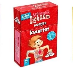 Identity Games Spellenbundel - Kwartet - 3 Stuks - Paarden Kwartet & Menselijk Lichaam Kwartet & Huisdieren Kwartet