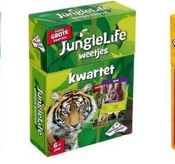 Identity Games Spellenbundel - Kwartet - 3 Stuks - Sealife Kwartet & Junglelife Kwartet & Huisdieren Kwartet