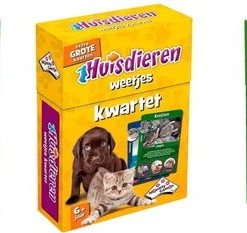 Merkloos Spellenbundel - Kwartet - 3 Stuks - Sealife Kwartet & Huisdieren Kwartet & Sport Weetjes Kwartet