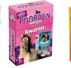 Identity Games Spellenbundel - Kwartet - 3 Stuks - Sealife Kwartet & Paarden Kwartet & Huisdieren Kwartet