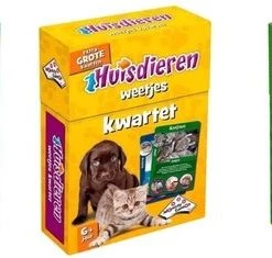 Identity Games Spellenbundel - Kwartet - 3 Stuks - Sealife Kwartet & Huisdieren Kwartet & Sport Weetjes Kwartet