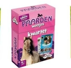 Identity Games Spellenbundel - Kwartet - 3 Stuks - Junglelife Kwartet & Paarden Kwartet & Dino Kwartet