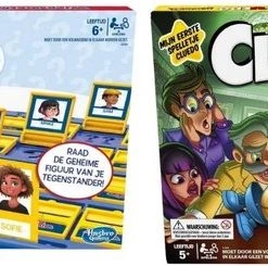 Hasbro Spellenbundel - 2 Stuks - Wie Is Het & Cluedo Junior