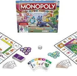 Mijn Eerste Monopoly - Junior Uitgave - Bordspel -Kinderspellen Verkoopwinkel 550x245