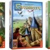 999 Games Spellenbundel - 3 Stuks - Carcassonne & Jagers En Verzamelaars & Bruggen, Burchten En Bazaars -Kinderspellen Verkoopwinkel 550x256 2