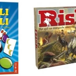 Hasbro Spellenbundel - 2 Stuks - Halli Galli & Risk