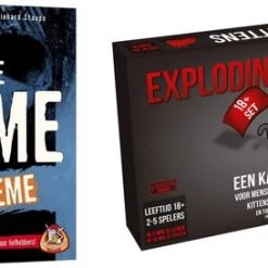 Merkloos Spellenbundel - Kaartspel - 2 Stuks - The Game Extreme & Exploding Kittens NSFW (18+)