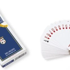 Dal Negro Speelkaarten St. Moritz Extra 88 Mm Karton Blauw 55-delig