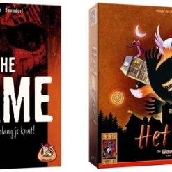 Merkloos Spellenbundel - Kaartspel - 2 Stuks - The Game & De Weerwolven Van Wakkerdam: Het Pact