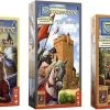 999 Games Spellenbundel - 3 Stuks - Carcassonne De Draak, De Fee En De Jonkvrouw & De Toren & Burgemeesters En Abdijen -Kinderspellen Verkoopwinkel 550x300 1