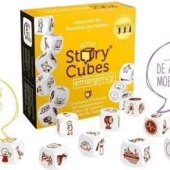 Merkloos Spellenbundel - Dobbelspel - 2 Stuks - Rory's Story Cubes Voyages & Emergency -Kinderspellen Verkoopwinkel 550x304