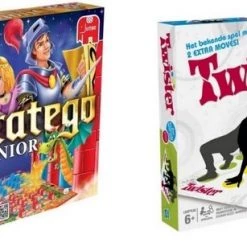 Spellenbundel - 2 Stuks - Stratego Junior & Twister - Hasbro