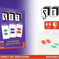 Merkloos Spellenbundel - Kaartspellen - 2 Stuks - Boonanza & SET! 19 Merkloos Spellenbundel - Kaartspellen - 2 Stuks - Boonanza & SET! -Kinderspellen Verkoopwinkel 550x309 39