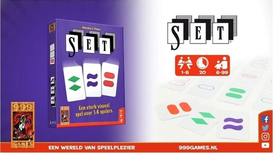 Merkloos Spellenbundel - Kaartspel - 2 Stuks - Qwirkle & SET! 9 Merkloos Spellenbundel - Kaartspel - 2 Stuks - Qwirkle & SET! - Afbeelding 7
