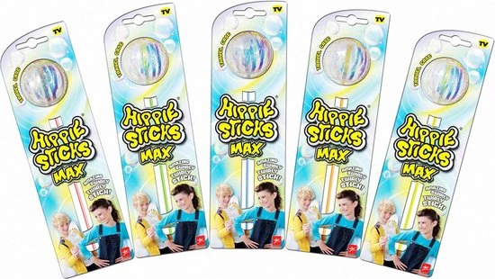 Fun Hippie Sticks Bellenblaas Display 35 Stuks 4 Fun Hippie Sticks Bellenblaas Display 35 Stuks - Afbeelding 2