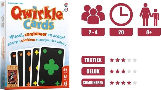 Merkloos Spellenbundel - Kaartspel - 2 Stuks - Qwirkle & SET! 6 Merkloos Spellenbundel - Kaartspel - 2 Stuks - Qwirkle & SET! - Afbeelding 4