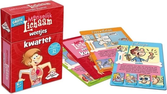 Identity Games Spellenbundel - Kwartet - 3 Stuks - Paarden Kwartet & Menselijk Lichaam Kwartet & Sport Weetjes Kwartet 7 Identity Games Spellenbundel - Kwartet - 3 Stuks - Paarden Kwartet & Menselijk Lichaam Kwartet & Sport Weetjes Kwartet - Afbeelding 5