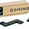Goki Dominospel 4,3 Cm 28 Stenen 4,3 Cm Hout Zwart/naturel -Kinderspellen Verkoopwinkel 550x325 2