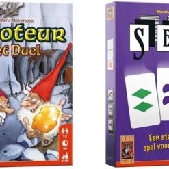 999 Games Spellenbundel - Kaartspel - 2 Stuks - Saboteur: Het Duel & SET!