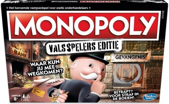 Merkloos Spellenbundel - 2 Stuks - Monopoly Valsspelerseditie & Twenty One 5 Merkloos Spellenbundel - 2 Stuks - Monopoly Valsspelerseditie & Twenty One - Afbeelding 3