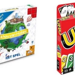 Hasbro Spellenbundel - 2 Stuks - Ik Hou Van Holland & Uno