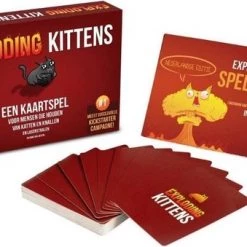 999 Games Spellenbundel - Kaartspel - 2 Stuks - Exploding Kittens & Vlotte Geesten -Kinderspellen Verkoopwinkel 550x339 5