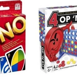 Hasbro Spellenbundel - 2 Stuks - UNO & Vier Op 'n Rij