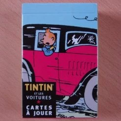 Editions Atlas Moulinsart Kuifje Kaartspel - Tintin Et Les Voitures - Cartes Jouer