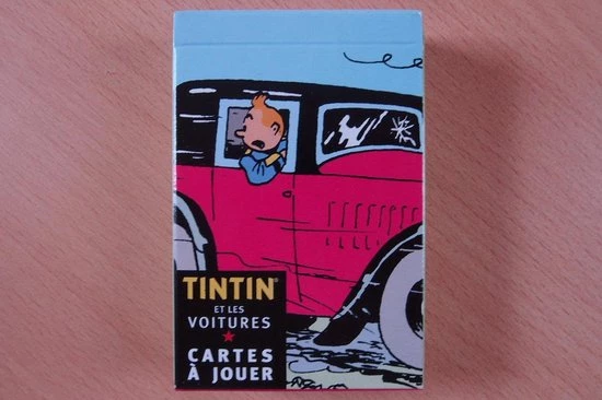 Editions Atlas Moulinsart Kuifje Kaartspel - Tintin Et Les Voitures - Cartes Jouer 3 Editions Atlas Moulinsart Kuifje Kaartspel - Tintin Et Les Voitures - Cartes Jouer