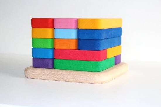 Broertjes Toys Broertjes.Toys/Montessori Speelgoed/Educatief Speelgoed/Speelgoed Voor Jongens En Meisjes Vanaf 3 Jaar/Tetris Puzzel 4 Broertjes Toys Broertjes.Toys/Montessori Speelgoed/Educatief Speelgoed/Speelgoed Voor Jongens En Meisjes Vanaf 3 Jaar/Tetris Puzzel - Afbeelding 2