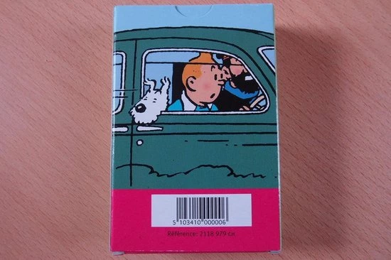 Editions Atlas Moulinsart Kuifje Kaartspel - Tintin Et Les Voitures - Cartes Jouer 5 Editions Atlas Moulinsart Kuifje Kaartspel - Tintin Et Les Voitures - Cartes Jouer - Afbeelding 3