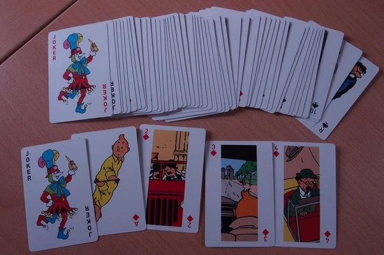 Editions Atlas Moulinsart Kuifje Kaartspel - Tintin Et Les Voitures - Cartes Jouer 6 Editions Atlas Moulinsart Kuifje Kaartspel - Tintin Et Les Voitures - Cartes Jouer - Afbeelding 4