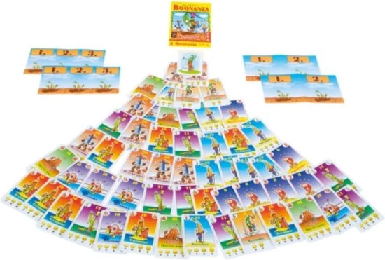Merkloos Spellenbundel - Kaartspellen - 2 Stuks - Boonanza & SET! 7 Merkloos Spellenbundel - Kaartspellen - 2 Stuks - Boonanza & SET! - Afbeelding 5