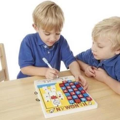 Melissa & Doug Flip-to-Win Hangman Kinderen Woordbordspel -Kinderspellen Verkoopwinkel 550x397 1